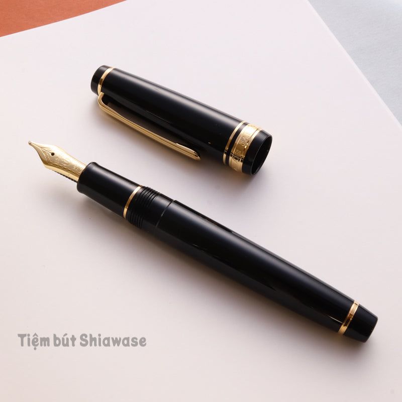 Bút Máy Sailor Professional Gear Slim 14K - Black - Đen