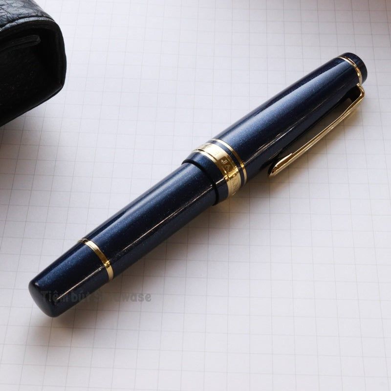 Bút Máy Sailor Professional Gear Slim Mini Morocco 14K - Night Blue