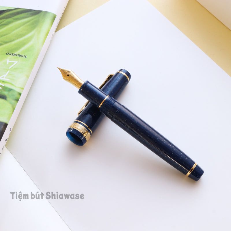 Bút Máy Sailor Professional Gear Slim 14K Shikiori Otogibanashi - Vega Navy Blue