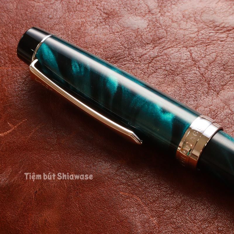 Bút Máy Pilot Custom Heritage SE - Marble Green - Cẩm Thạch Xanh