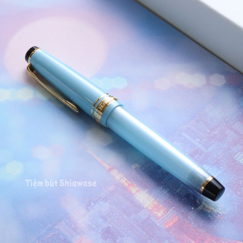 Bút Máy Sailor Professional Gear Slim 14K Shikiori - Harusora - Spring Sky
