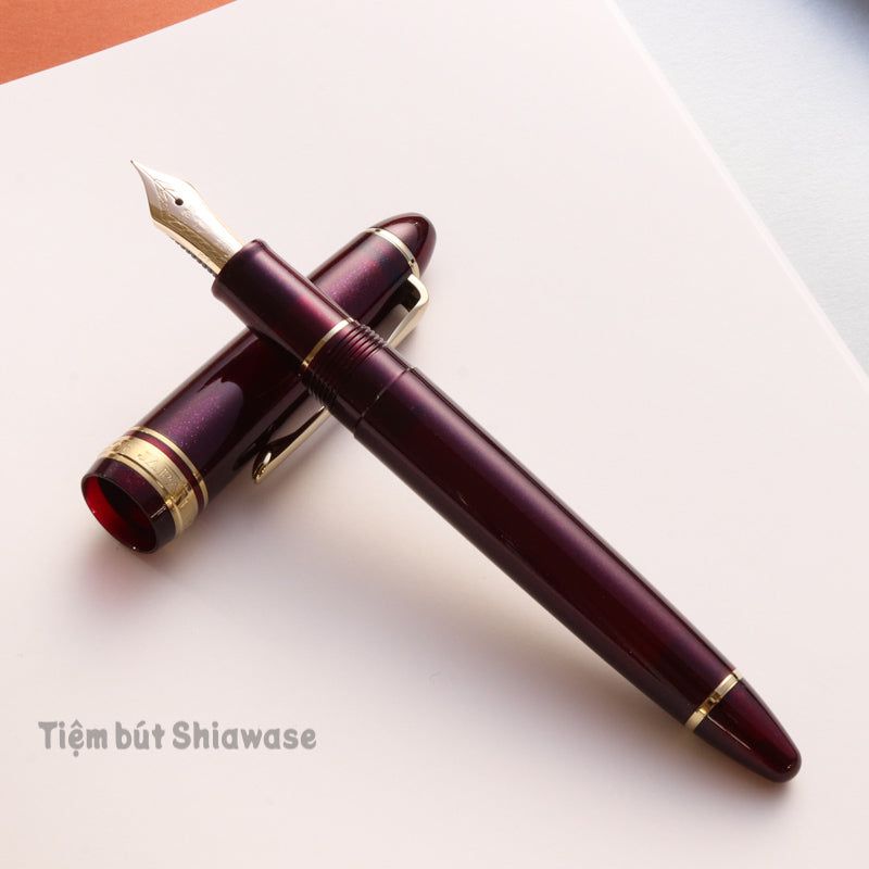 Bút Máy Sailor 1911 Profit Light 14K Gold Trims - Shining Red - Đỏ