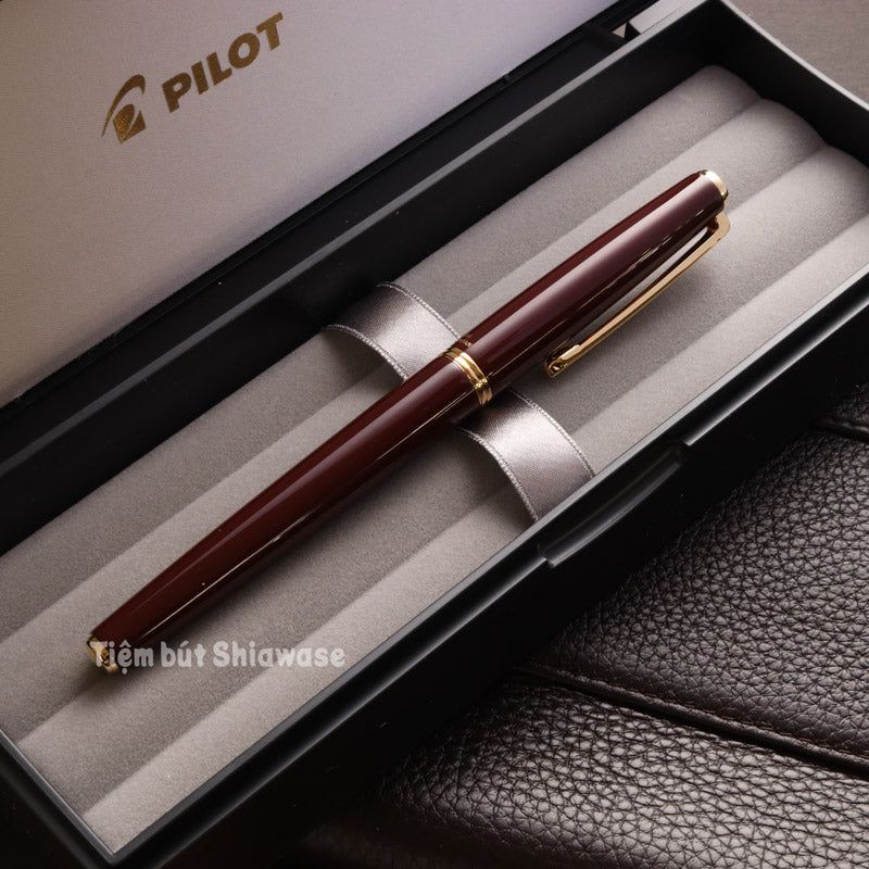 Bút Máy Pilot Deluxe Urushi - Deep Red - Đỏ