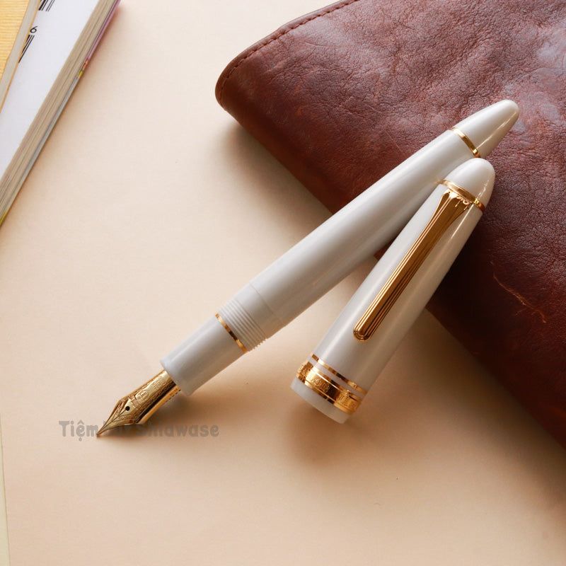 Bút Máy Sailor 1911 Profit Large 21K - White - Trắng