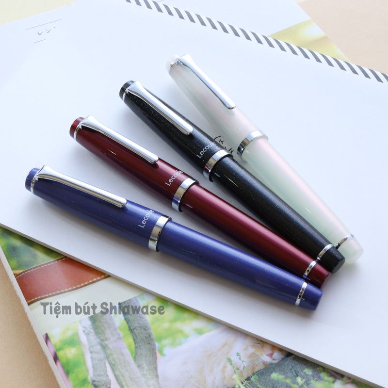 Bút Máy Sailor Lecoule Power Stone Color - Morion - Đen Kim Tuyến