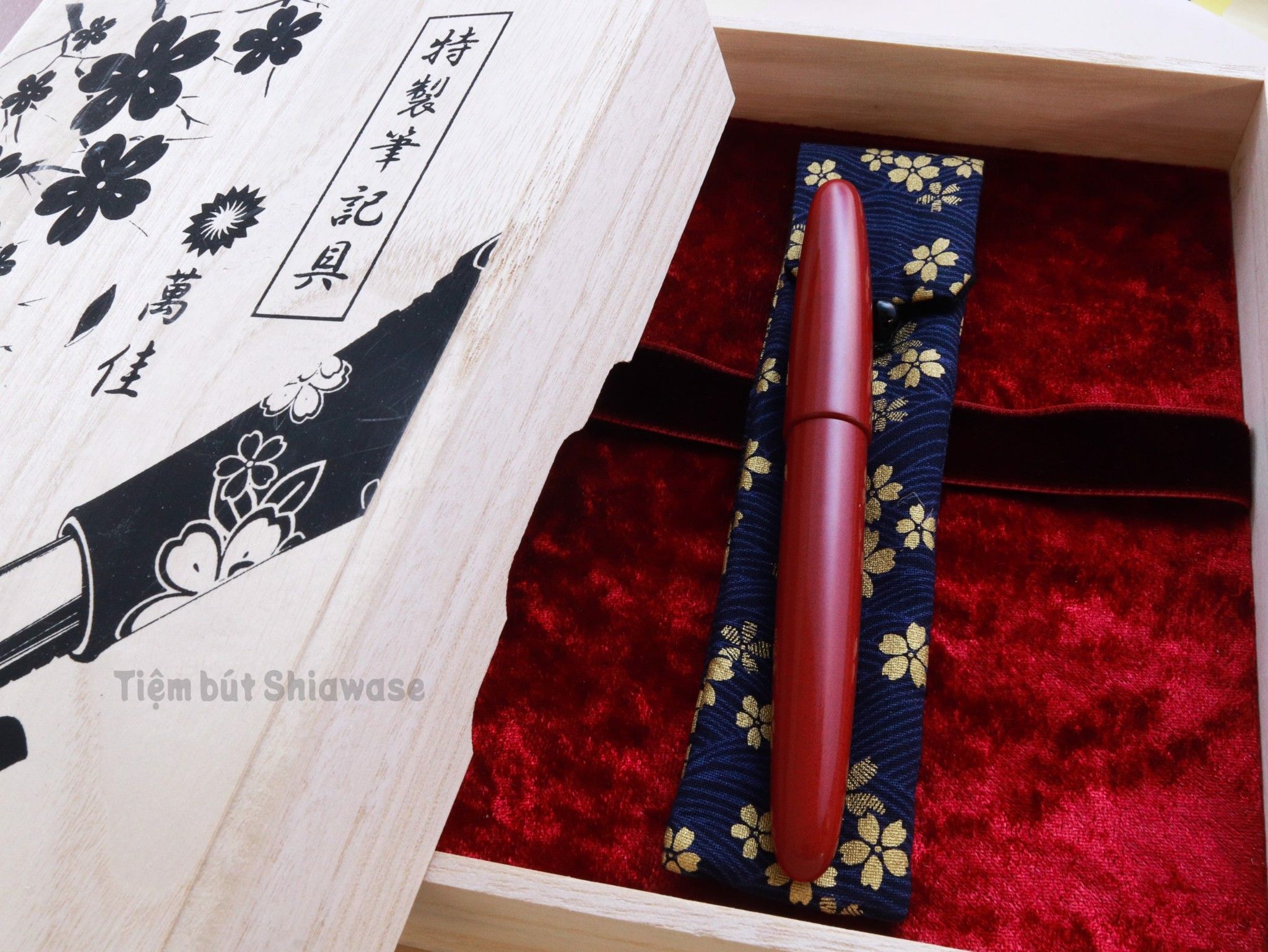Bút Máy Wancher Dream Pen True Ebonite - Sand Red - Đỏ Đất