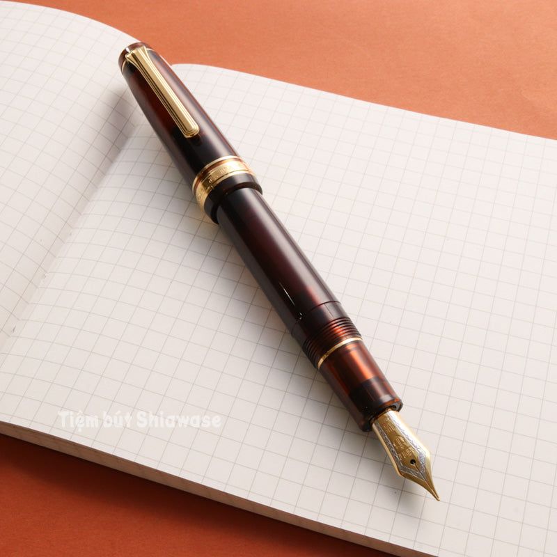 Bút Máy Sailor Wancher Professional Gear 21K Moca Brown