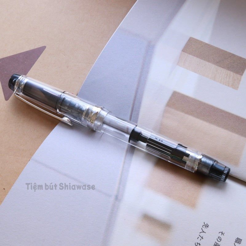 Bút Máy Pilot Custom Heritage 92 - Transparent - Trong Suốt