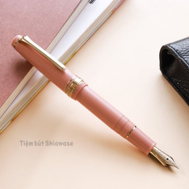 Bút Máy Sailor Professional Gear Slim Mini Morocco 14K - Zyne Pink