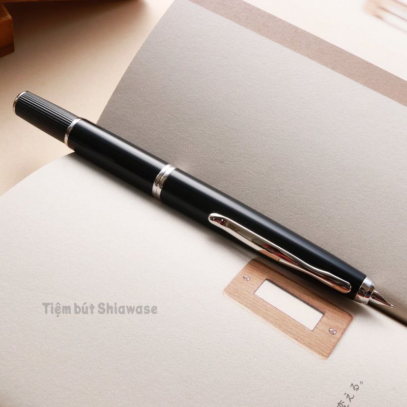 Bút Máy Pilot Capless Vanishing Point Fermo - Black - Đen