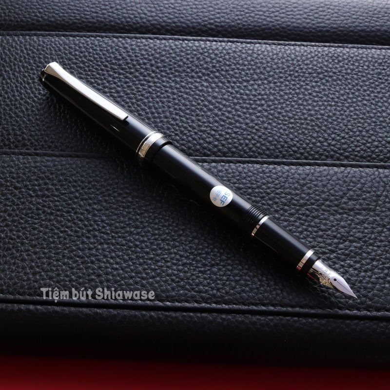 Bút Máy Pilot Elabo Ngòi Soft - Black - Đen (Bản Resin)