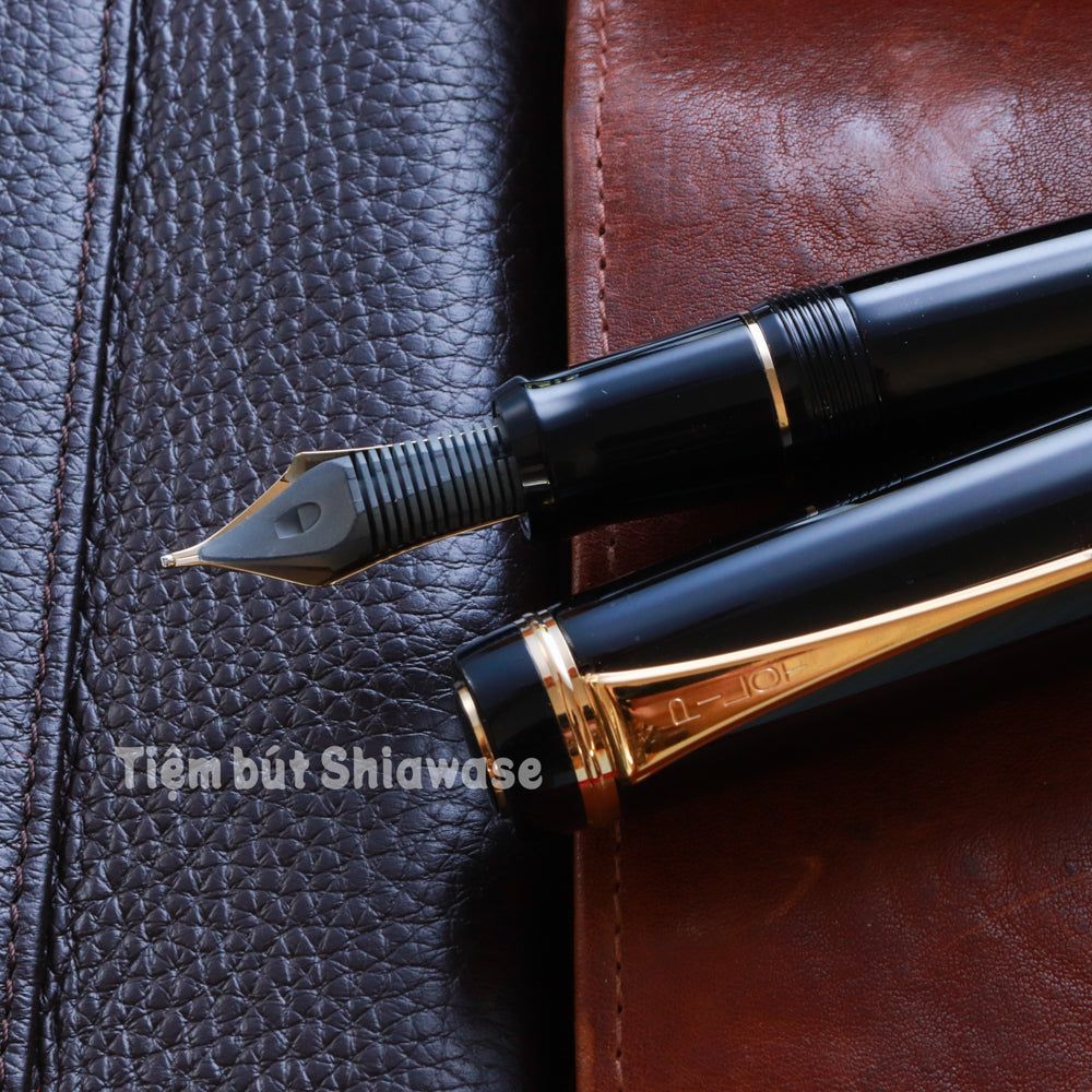 Bút Máy Pilot Custom Urushi - Black - Đen Ngòi Size 30