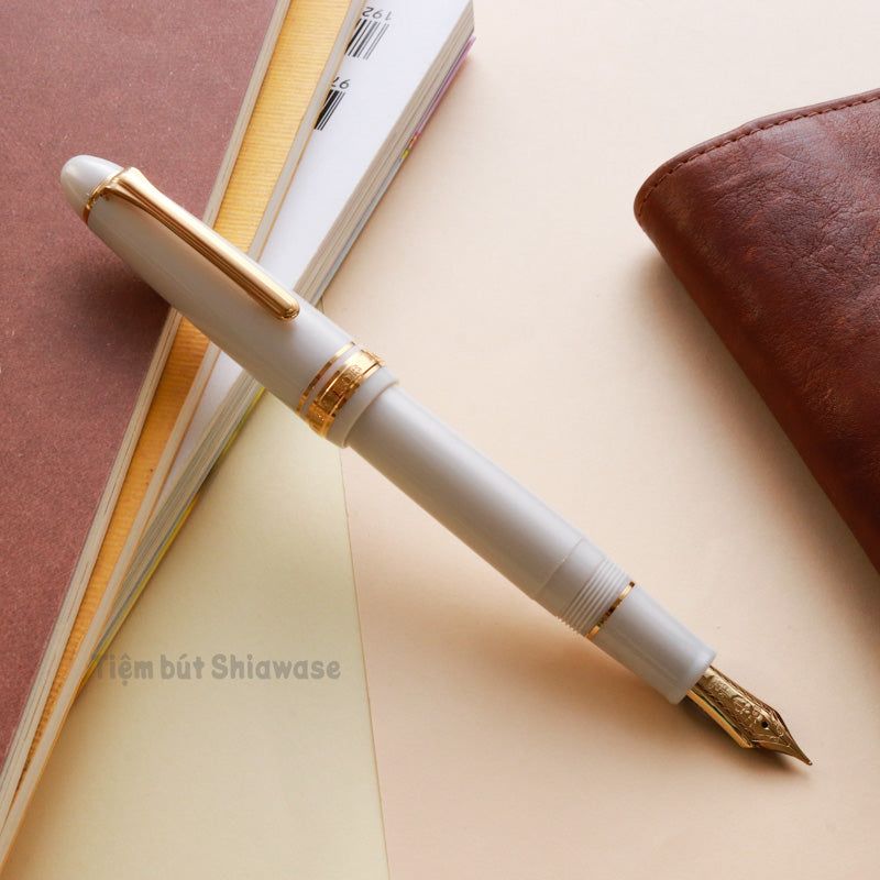 Bút Máy Sailor 1911 Profit Large 21K - White - Trắng