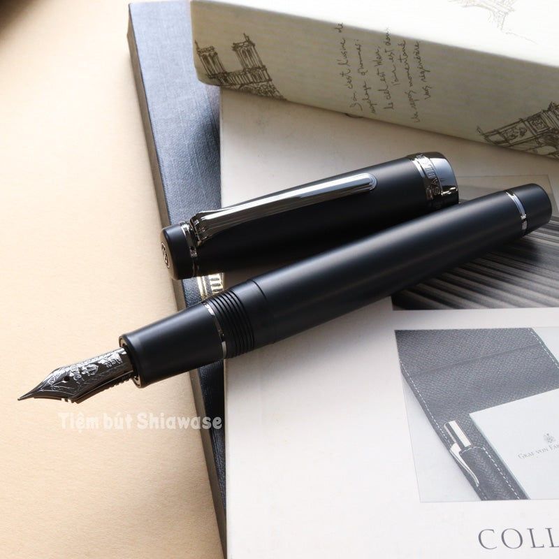 Bút Máy Sailor Professional Gear 21K - Imperial Black - Đen