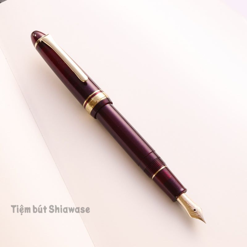 Bút Máy Sailor 1911 Profit Light 14K Gold Trims - Shining Red - Đỏ