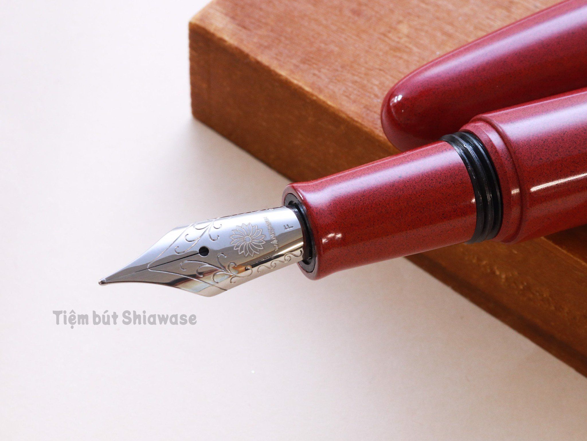 Bút Máy Wancher Dream Pen True Ebonite - Sand Red - Đỏ Đất