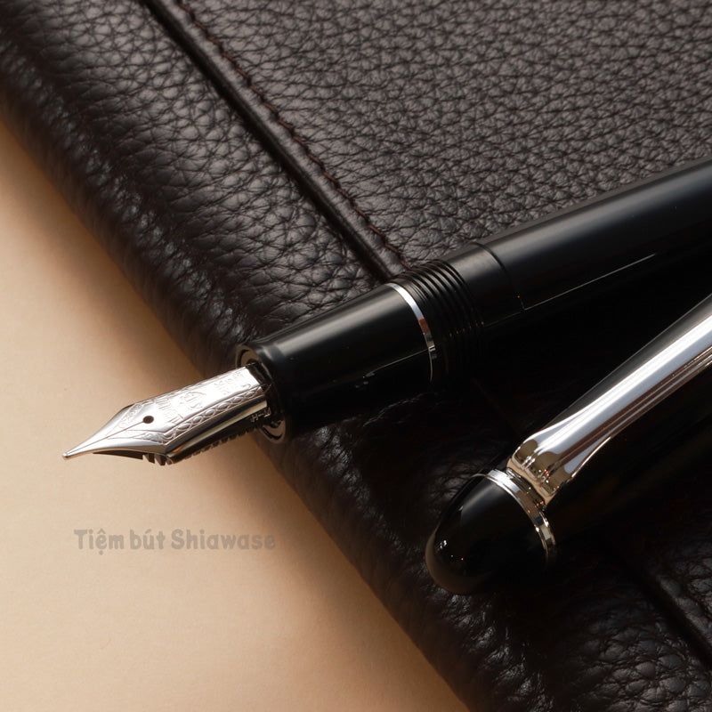 Bút Máy Sailor 1911 Profit Large 21K - Black - Đen (Bản Rhodium)