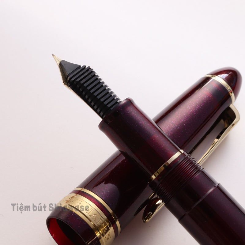 Bút Máy Sailor 1911 Profit Light 14K Gold Trims - Shining Red - Đỏ