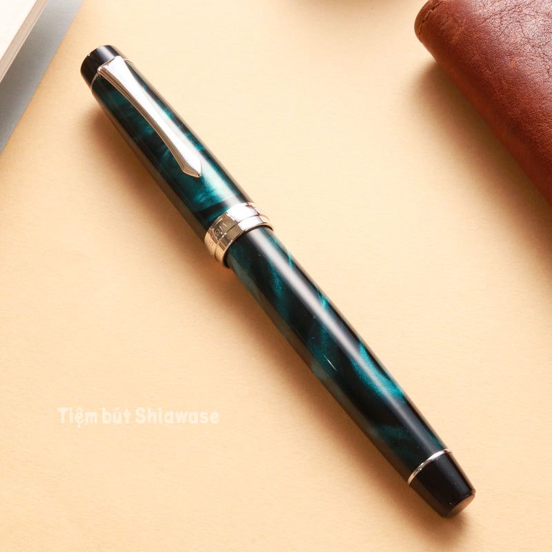 Bút Máy Pilot Custom Heritage SE - Marble Green - Cẩm Thạch Xanh