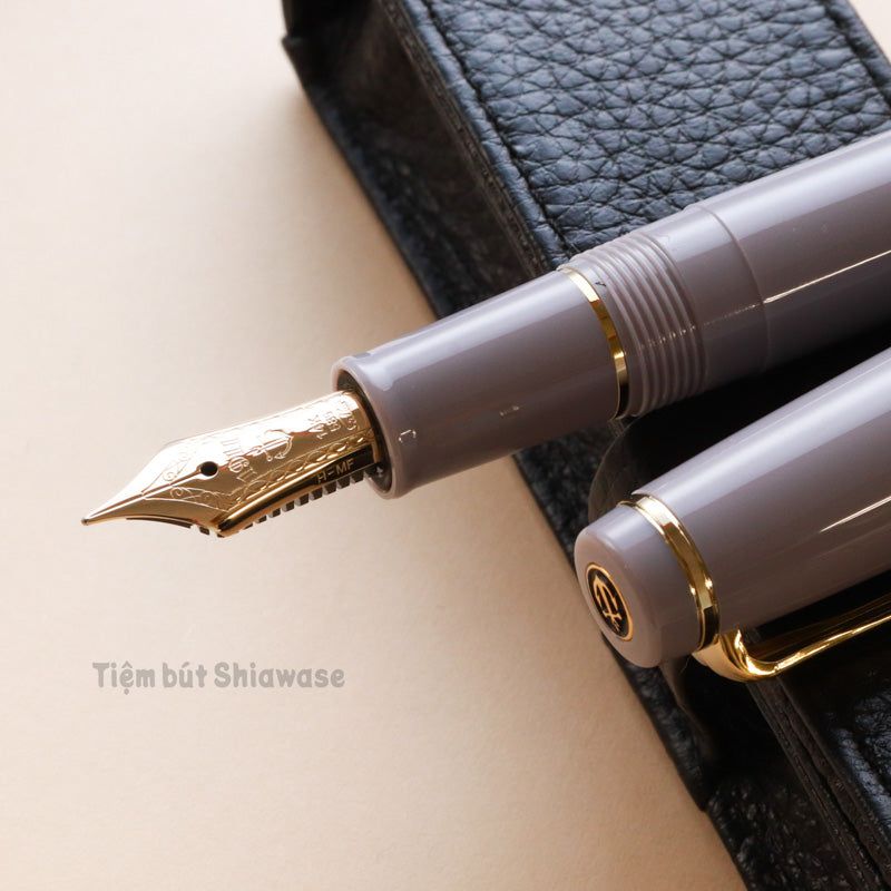 Bút Máy Sailor Professional Gear Slim Mini Morocco 14K - Ayur Gray
