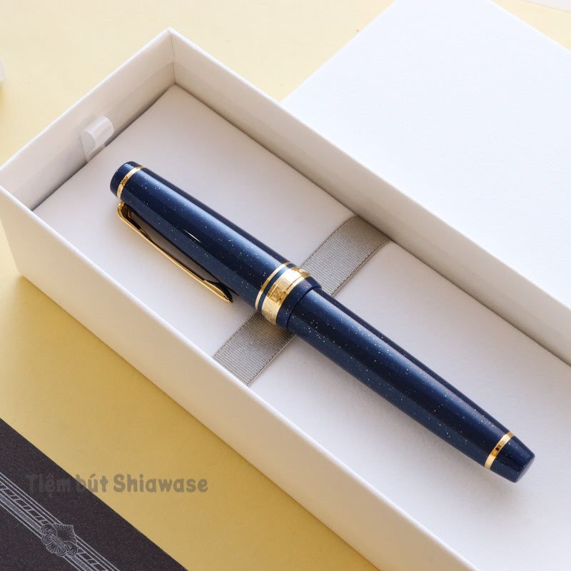 Bút Máy Sailor Professional Gear Slim 14K Shikiori Otogibanashi - Vega Navy Blue