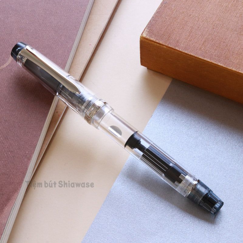 Bút Máy Pilot Custom Heritage 92 - Transparent - Trong Suốt