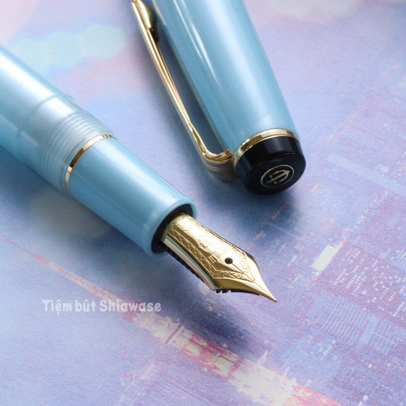 Bút Máy Sailor Professional Gear Slim 14K Shikiori - Harusora - Spring Sky