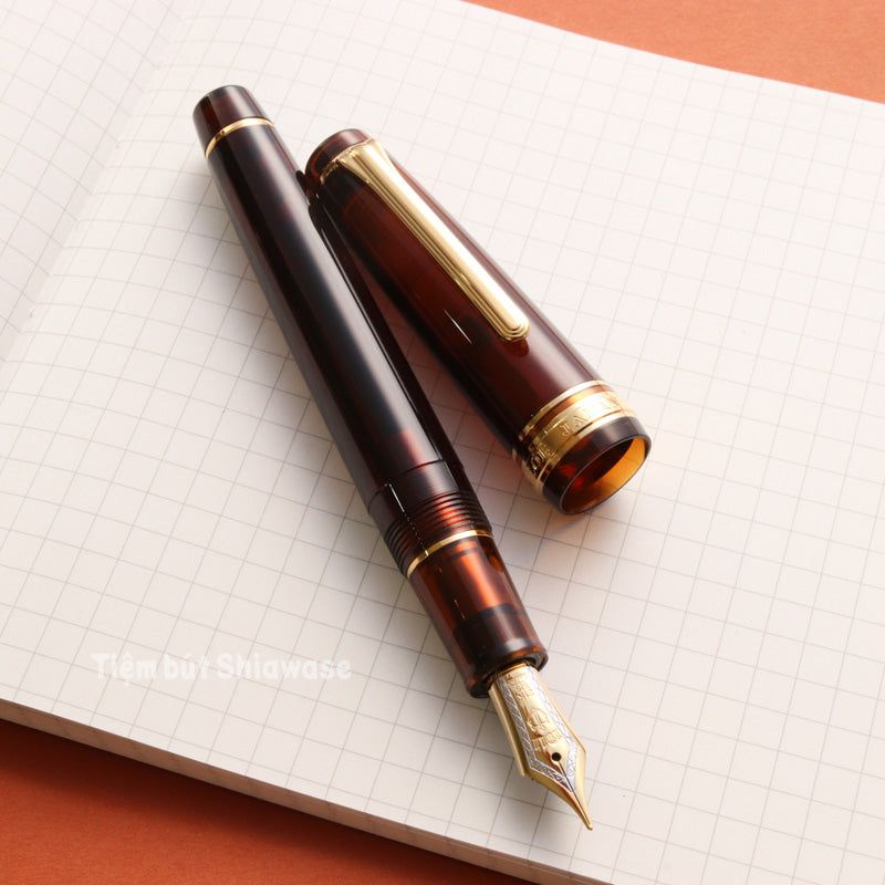 Bút Máy Sailor Wancher Professional Gear 21K Moca Brown