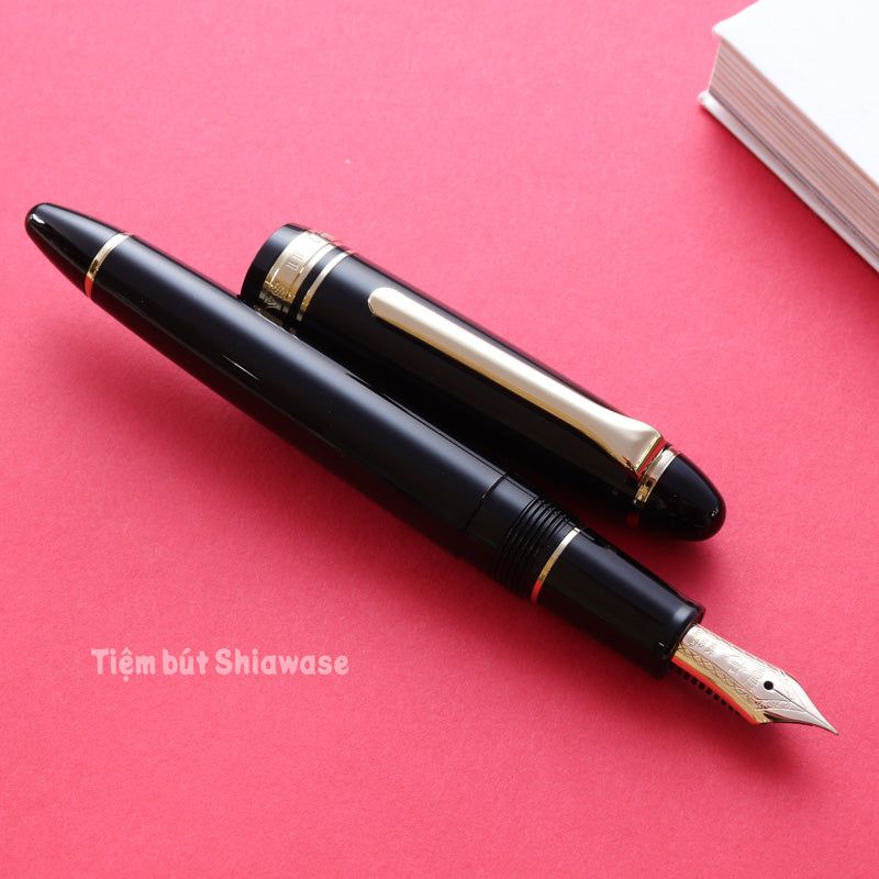 Bút Máy Sailor 1911 Profit Light 14K Gold Trims - Black - Đen