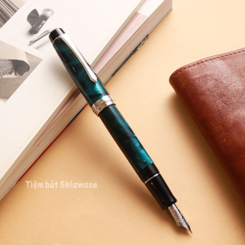 Bút Máy Pilot Custom Heritage SE - Marble Green - Cẩm Thạch Xanh