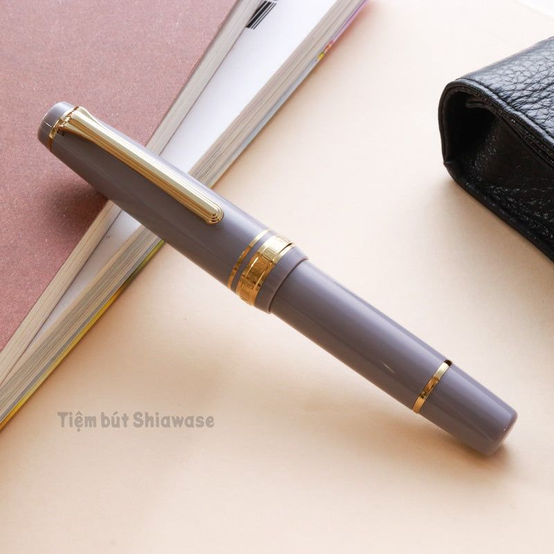 Bút Máy Sailor Professional Gear Slim Mini Morocco 14K - Ayur Gray