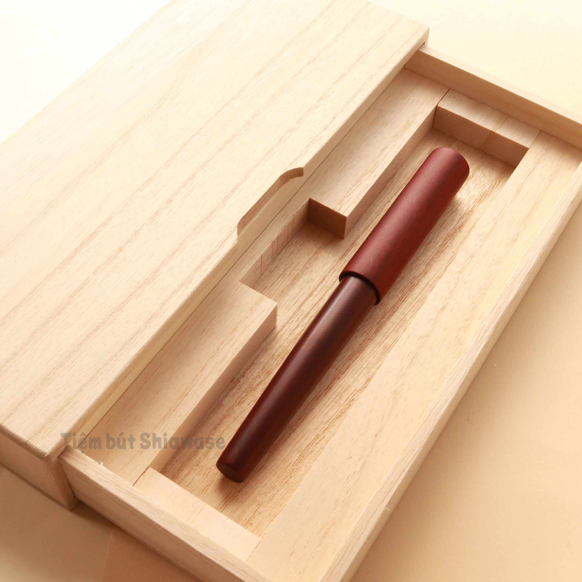 Bút Máy Wancher Sekaiju World Tree - Sandalwood - Gỗ Đàn Hương