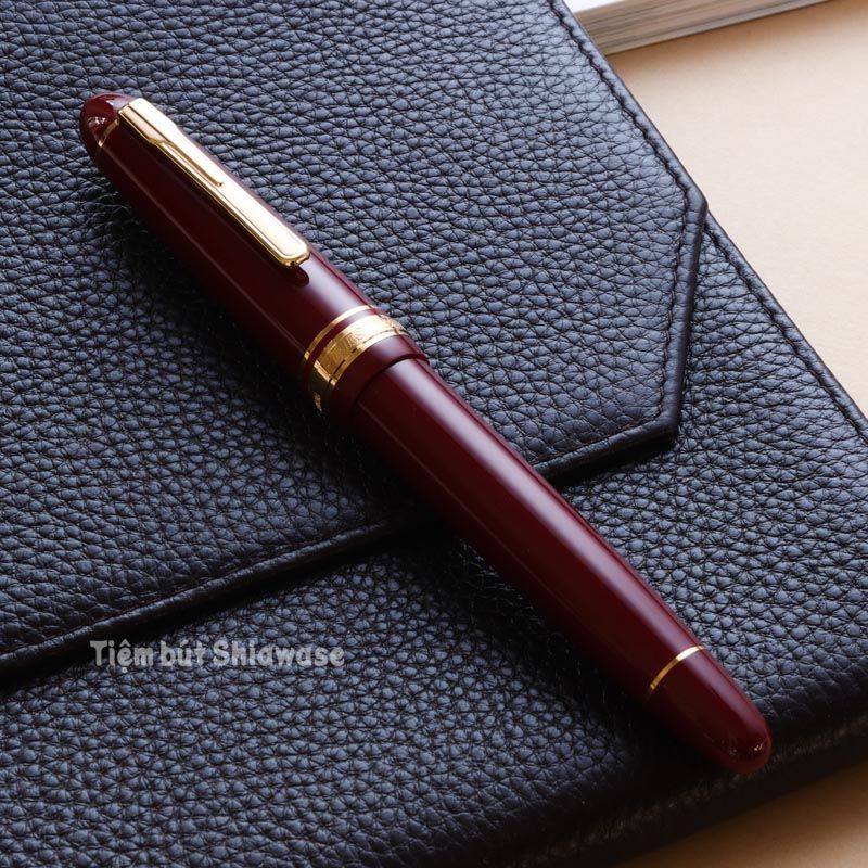 Bút Máy Platinum President 18K - Wine Red - Vang Đỏ