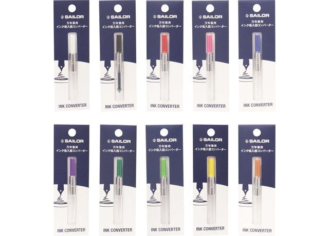 Bơm Mực Bút Máy Sailor Standard Converter - Nhiều Màu