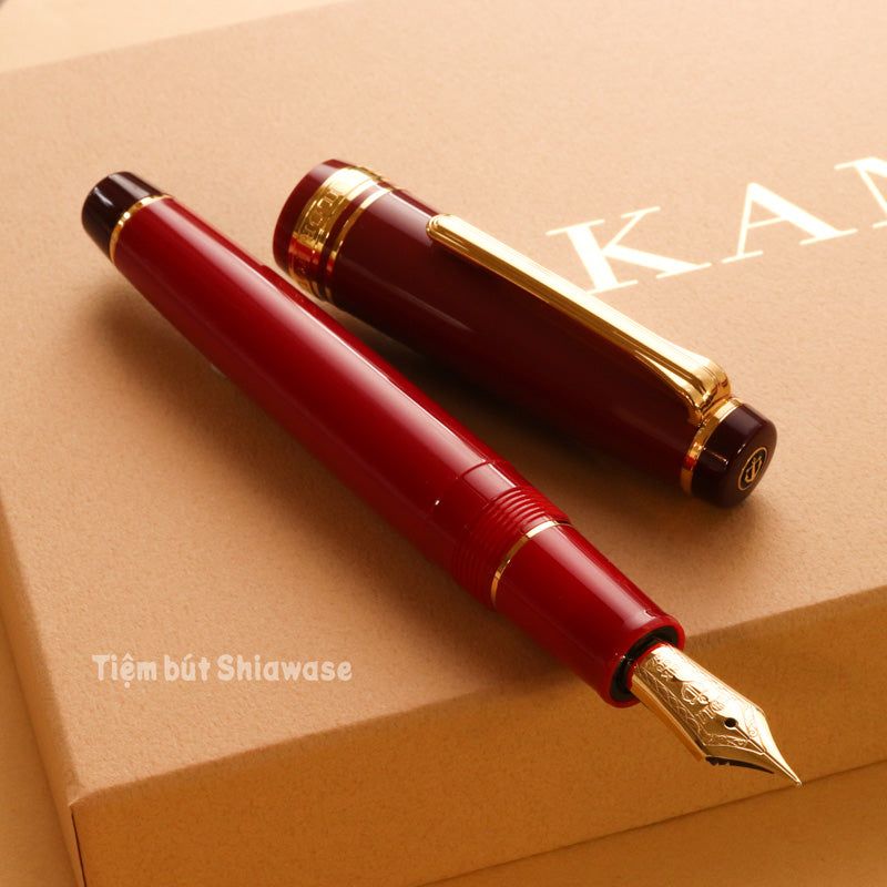 Bút Máy Sailor Pro Gear 21K - Classic Kanreki - Đỏ