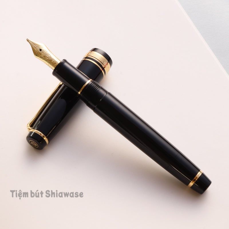 Bút Máy Sailor Professional Gear Slim 14K - Black - Đen