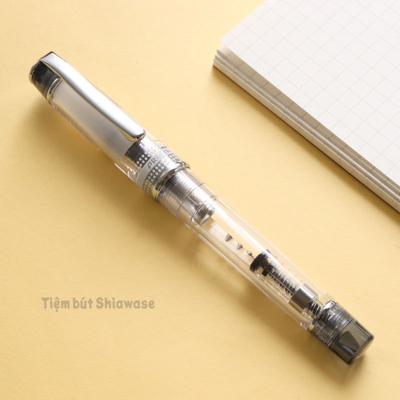 Bút Máy Pilot Prera Iro-Ai - Transparent Black - Trong Suốt Ánh Đen