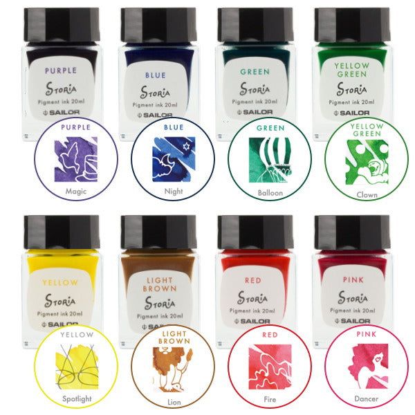 Mực Bút Máy Sailor Ink Storia Lọ 20ml