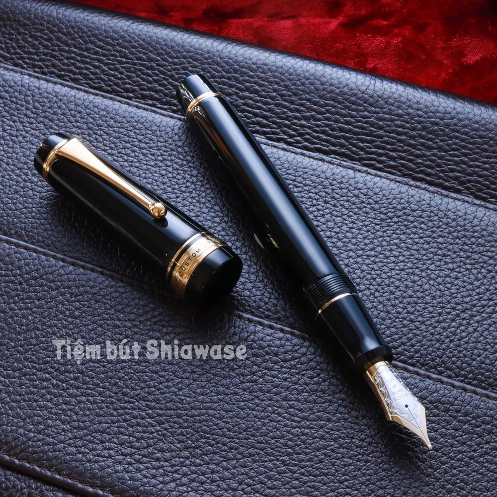 Bút Máy Pilot Custom Urushi - Black - Đen Ngòi Size 30