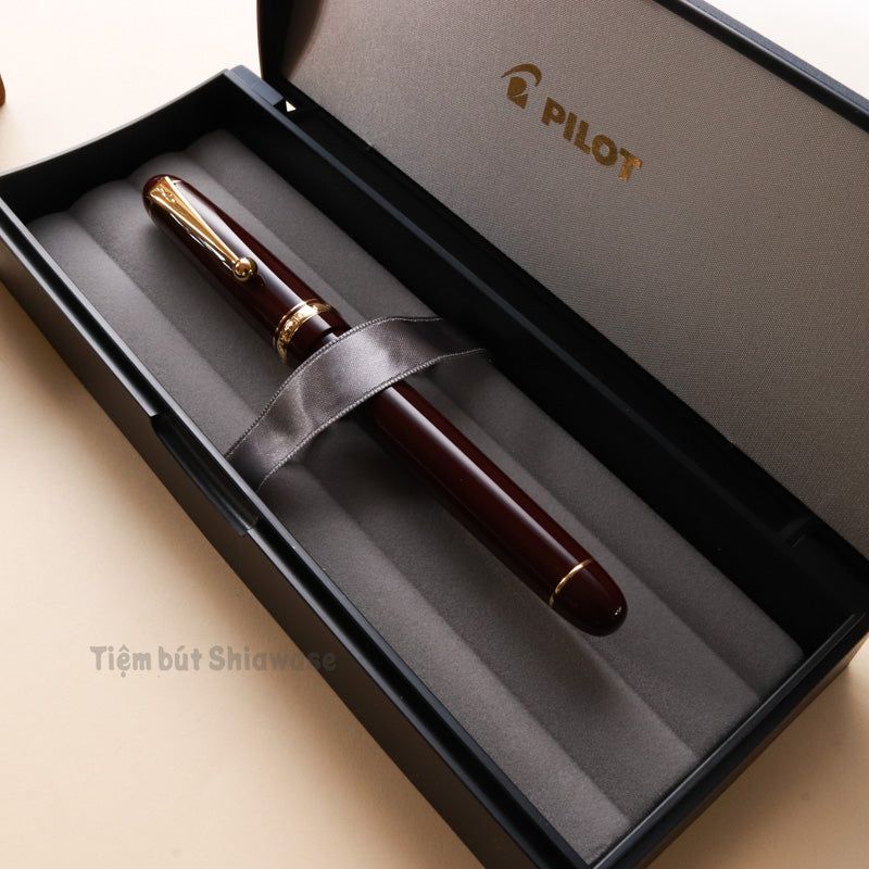 Bút Máy Pilot Custom 74 - Deep Red - Đỏ Đậm