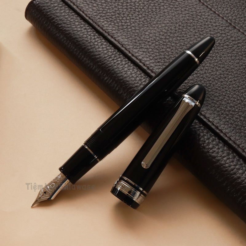 Bút Máy Sailor 1911 Profit Large 21K - Black - Đen (Bản Rhodium)