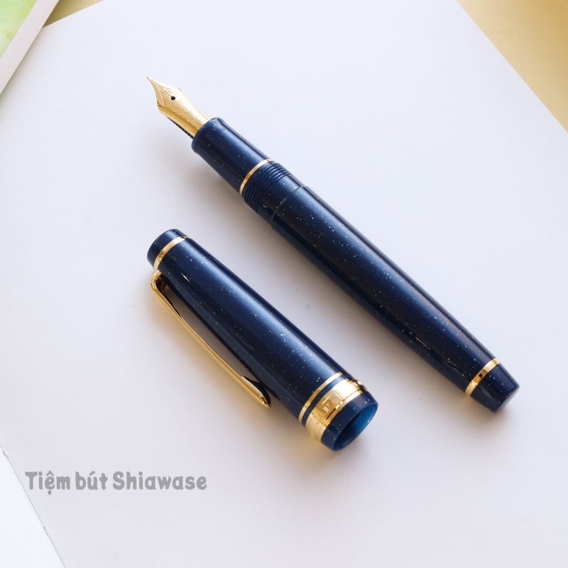 Bút Máy Sailor Professional Gear Slim 14K Shikiori Otogibanashi - Vega Navy Blue