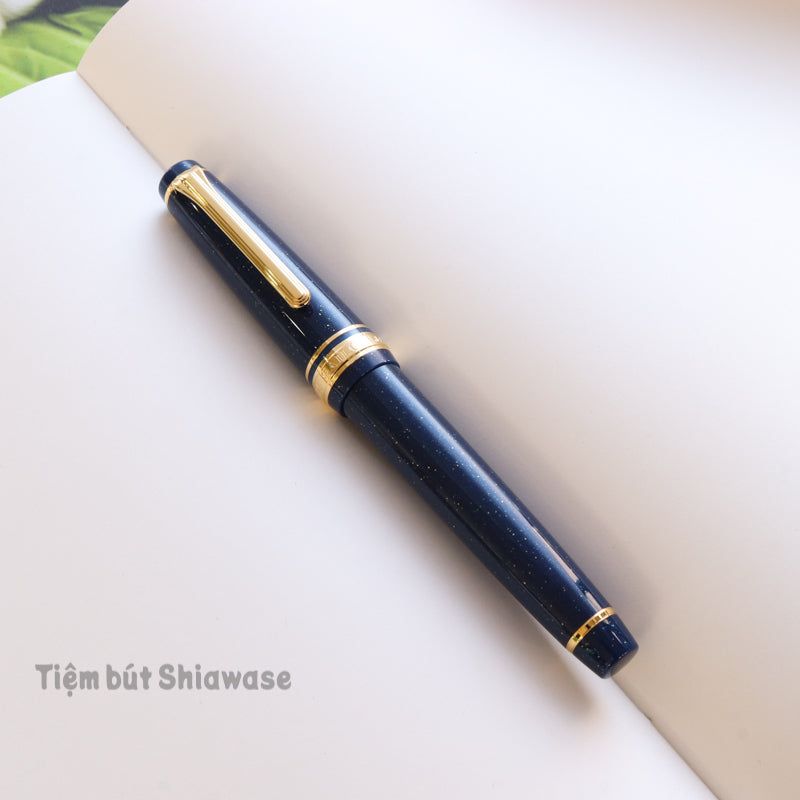 Bút Máy Sailor Professional Gear Slim 14K Shikiori Otogibanashi - Vega Navy Blue