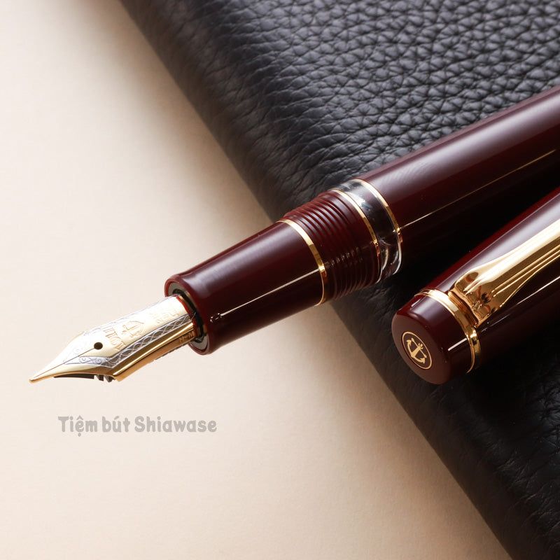 Bút Máy Sailor Professional Gear Realo 21K - Maroon - Đỏ Đậm