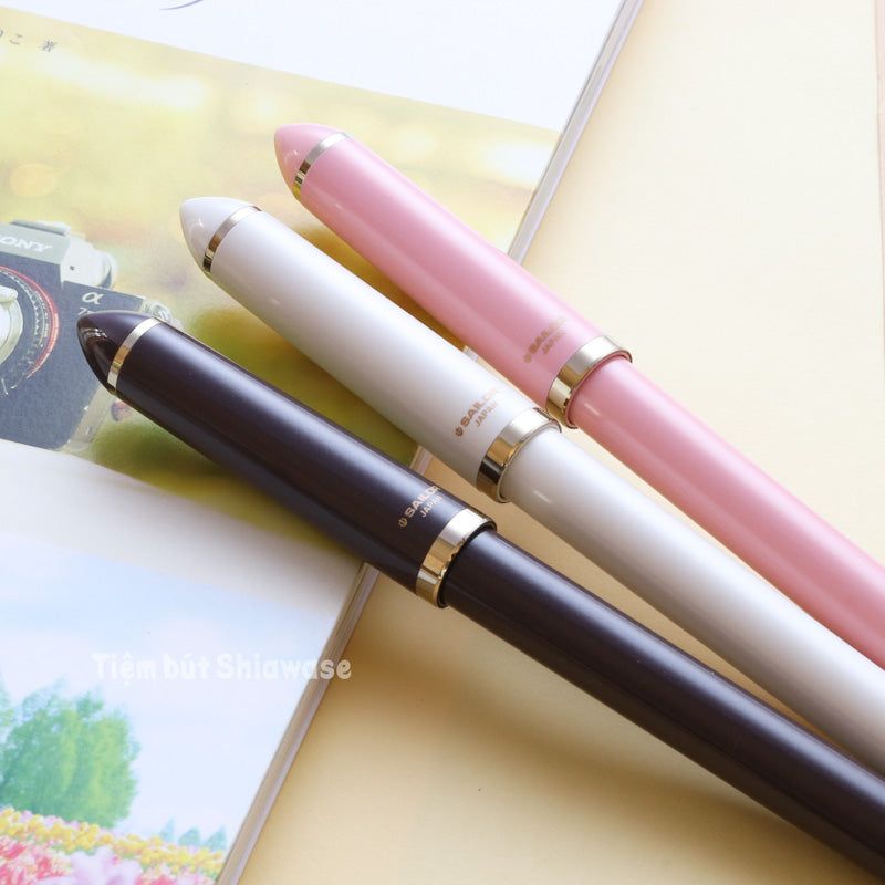 Bút Máy Calligraphy Sailor Fude De Mannen Pearl - Ngòi 40 Độ
