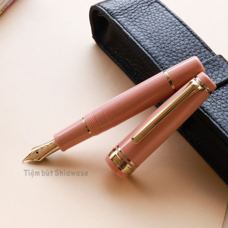 Bút Máy Sailor Professional Gear Slim Mini Morocco 14K - Zyne Pink