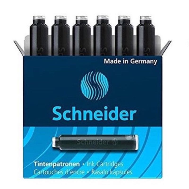 Hộp 6 Ống Mực Bút Máy Schneider Cartridge
