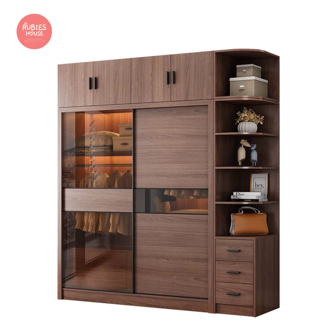 Tủ quần áo Dressbrown hiện đại Rubies House