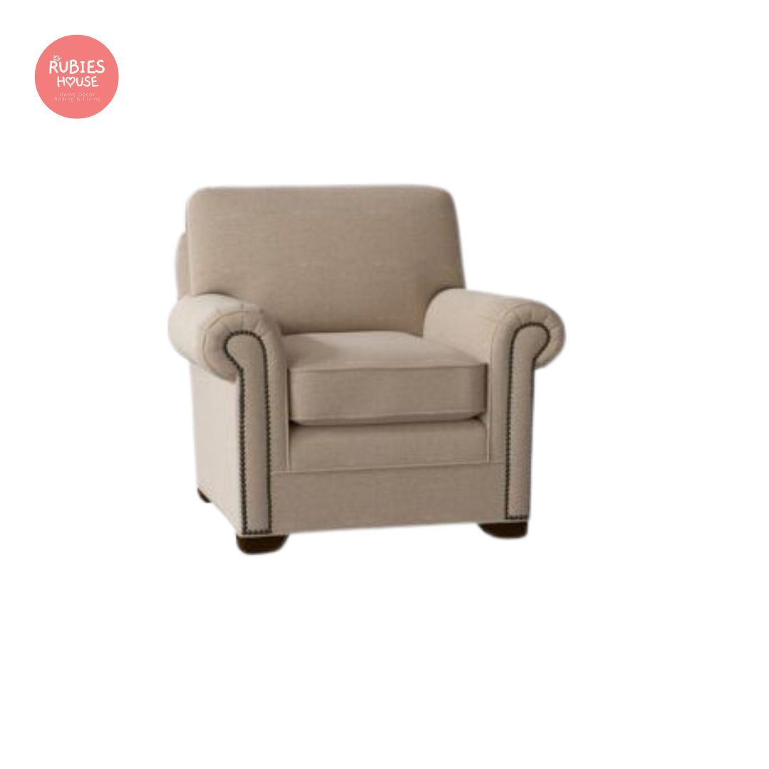 Sofa đơn cao cấp FARMHOUSE STYLE ORIA Bắc Âu Rubies House