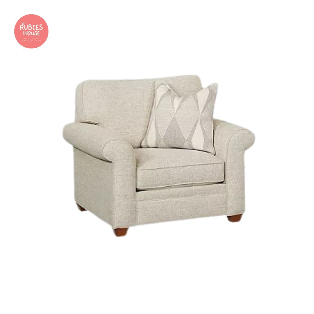 Sofa đơn cao cấp FARMHOUSE STYLE HOULI Bắc Âu Rubies House